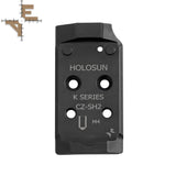 CZ Shadow 2 adapterplate | Holosun K-series footprint Evo Arms