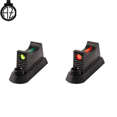 CZ Shadow 2 Orange korn med fiberoptikk | 7.5 x 1.0 mm