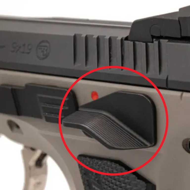 CZ TS 2, CZ Shadow 2 Ultimate sikring