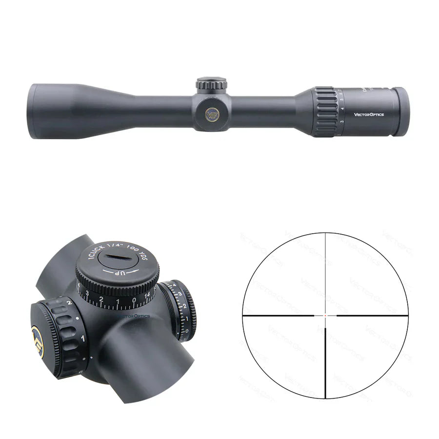 Vector Optics Continental 1,5-9x42 SFP riflesikte