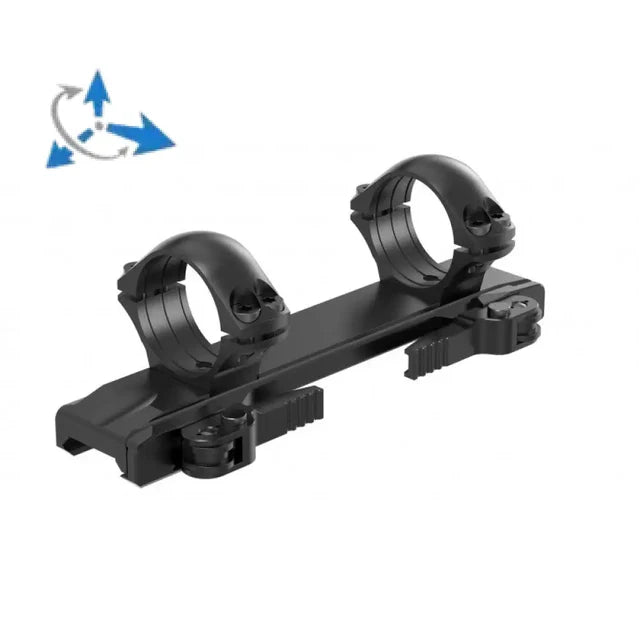 Customizable Picatinny kikkertsikteringer mount [configurator]