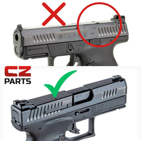 CZ P-10 rødpunktsiktemontasje universal | type C 