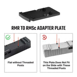 Footprint adapter | fra Trijicon RMR til Shield RMSc & K-series footprint