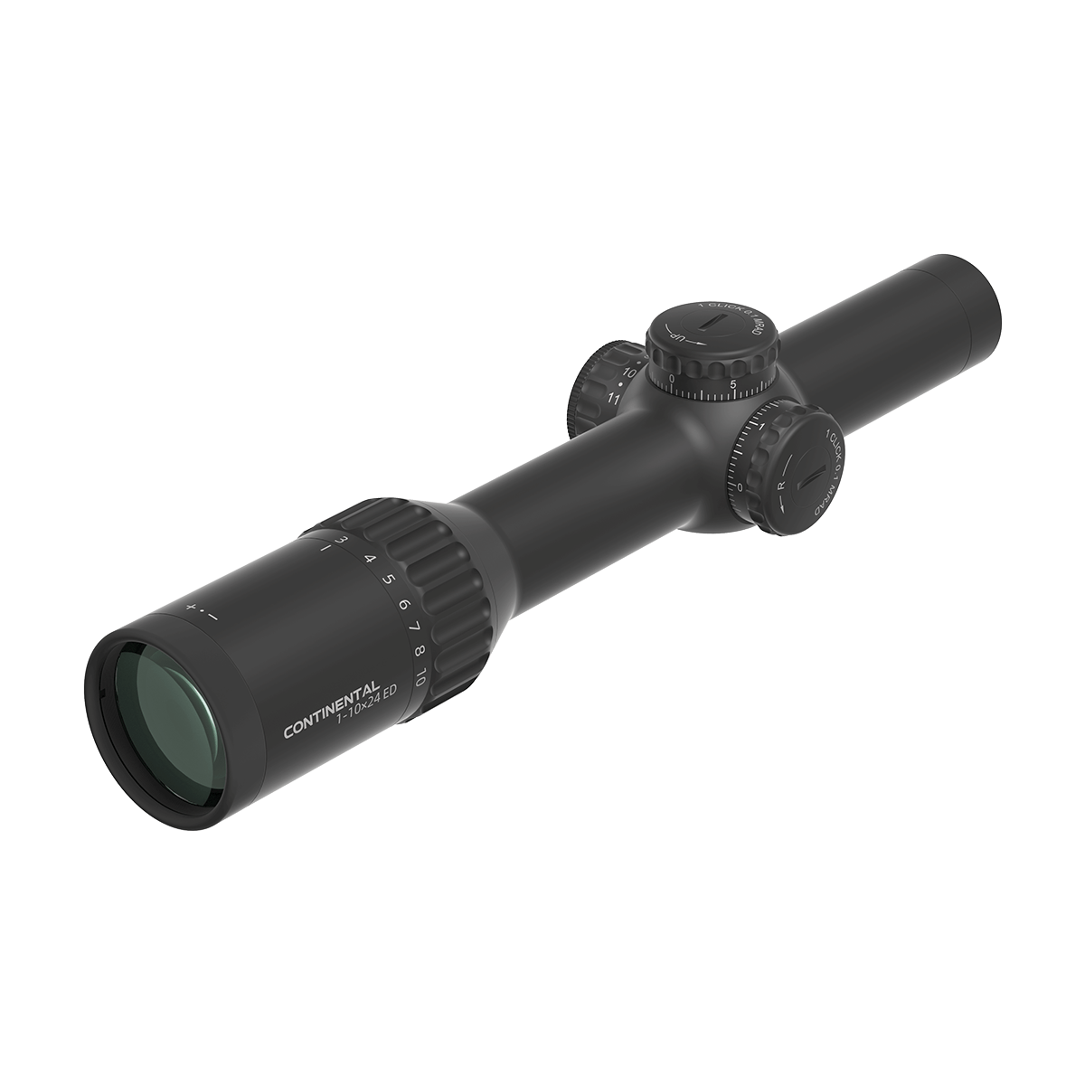 Vector Optics Continental 1-10x24i ED Fiber kikkertsikte 