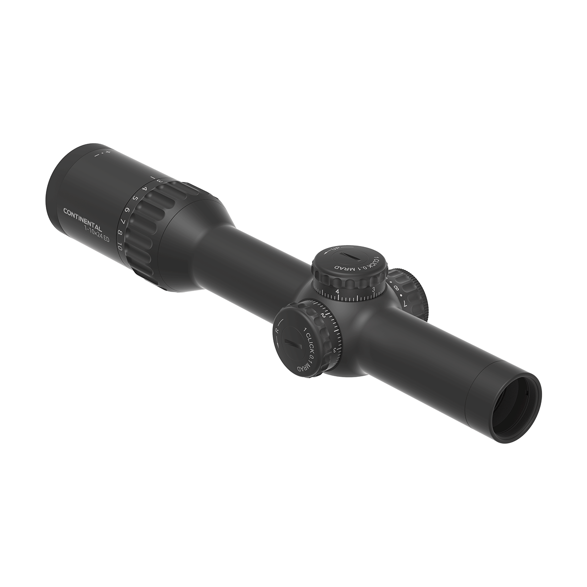 Vector Optics Continental 1-10x24i ED Fiber kikkertsikte 