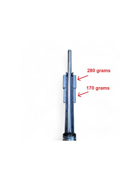 Steel vekt for M-Lok interface [170g] | 2pcs 