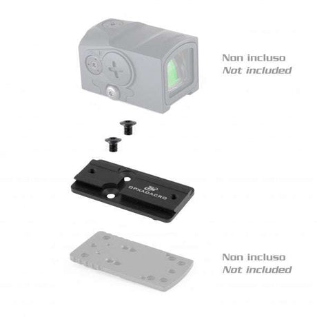 Footprint adapter | fra Toni System montasjer "type A" til Aimpoint Acro