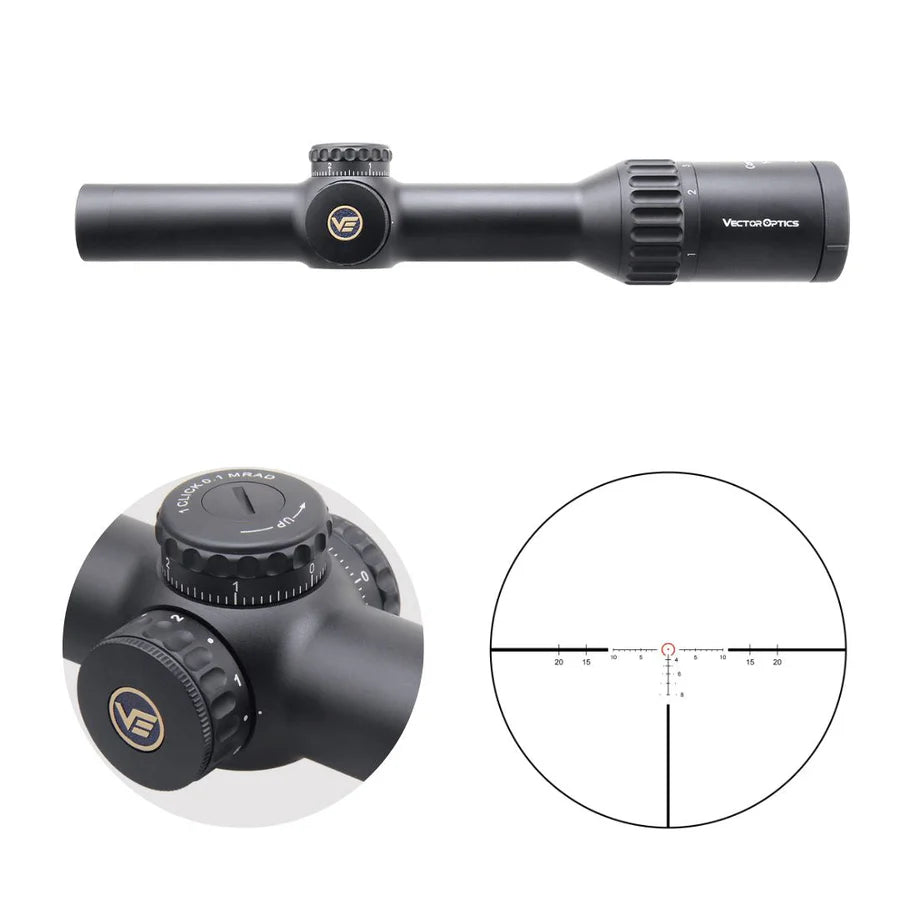 Vector Optics Continental x8 1-8x24 ED Tactical kikkertsikte