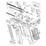CZ Shadow 2 CZ TS 2 CZ 75B & SP-01 konkurranse avtrekkerstangfjær | -15% kraft