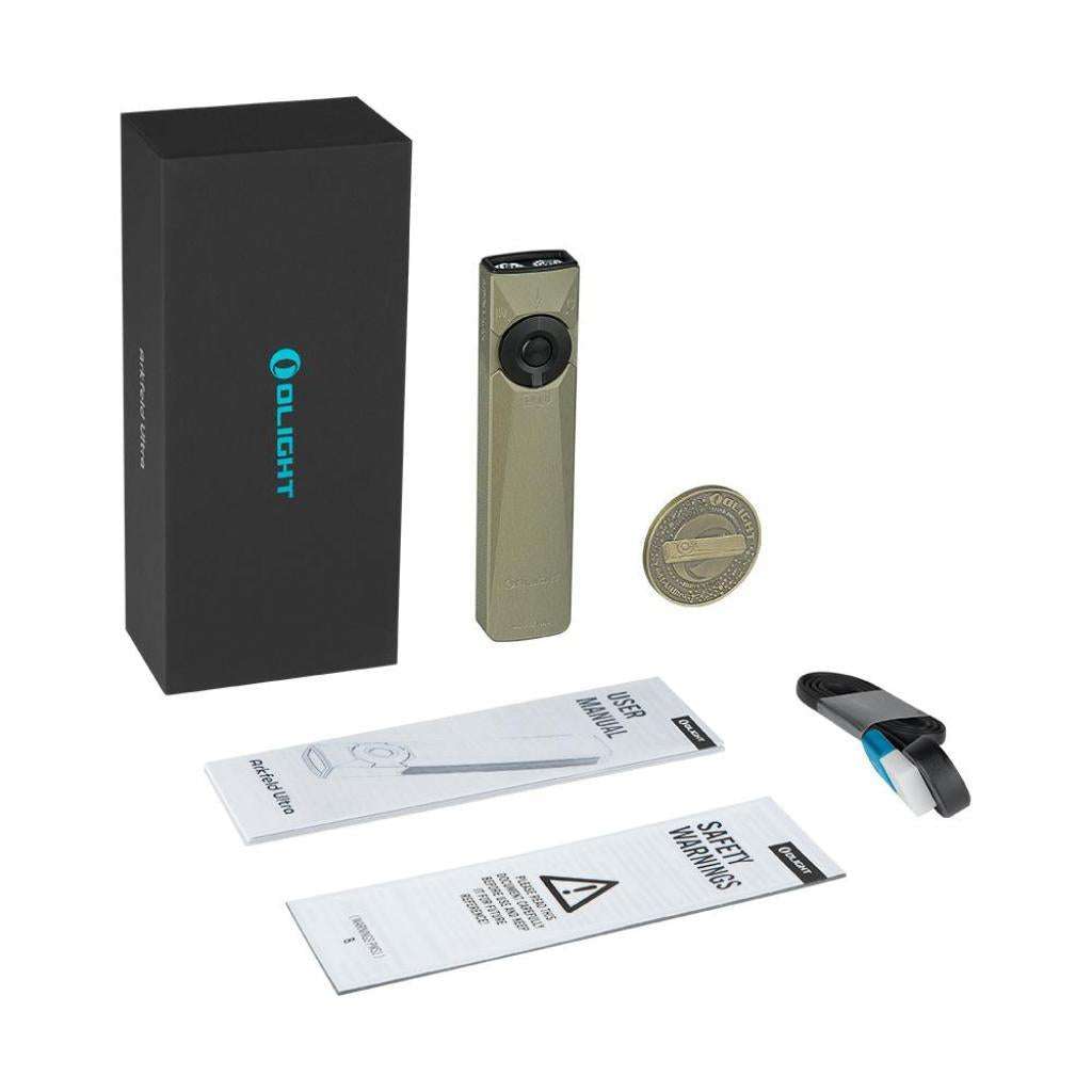 Olight Arkfeld Ultra | flat 3-in-1 EDC lykt | 1.400 lm