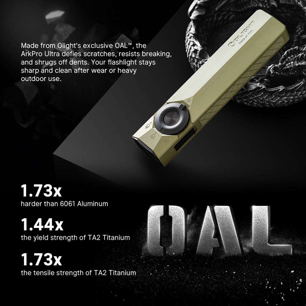 Olight ArkPro Ultra | flat 4-in-1 EDC lykt | 1.700 lm
