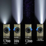 Olight ArkPro Ultra | flat 4-in-1 EDC lykt | 1.700 lm