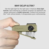 Olight Oclip Ultra | 3-i-1 clip-on EDC-lykt | 530 lm