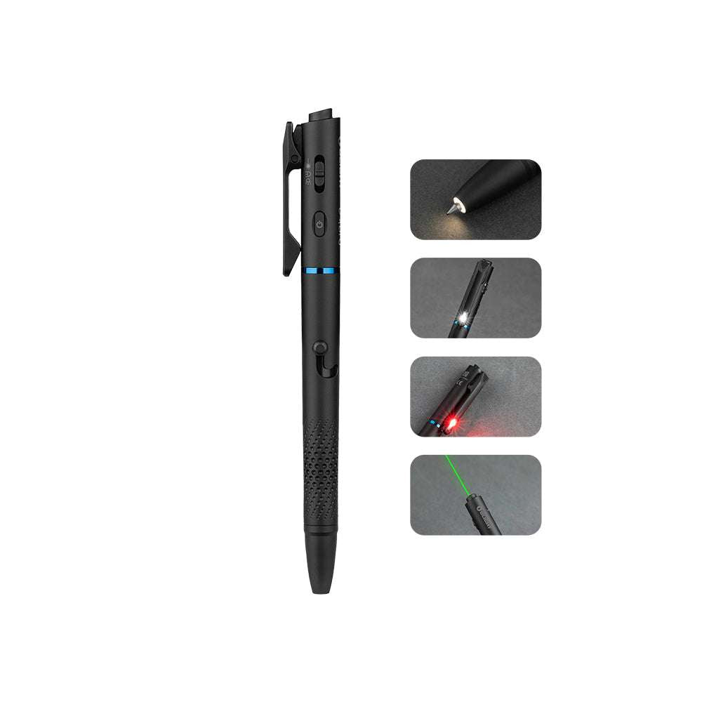 Olight O'Pen 3 | multifunksjonell pennelykt | 120 lm + grønn laser