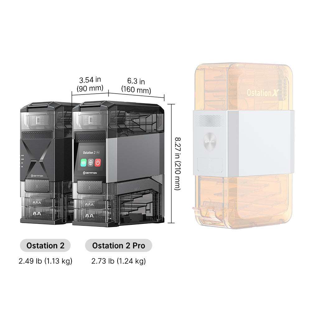 Olight Ostation 2 | smart AA/AAA batterilader | 3-i-1