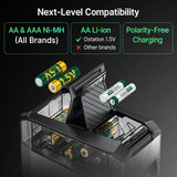 Olight Ostation 2 | smart AA/AAA batterilader | 3-i-1