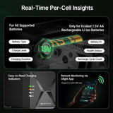 Olight Ostation 2 | smart AA/AAA batterilader | 3-i-1