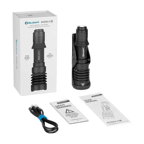 Olight Warrior X 4 | taktisk lykt | 2.600 lm