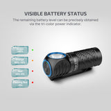 Olight Perun 3 Mini | oppladbar hodelykt | 1.250 lm