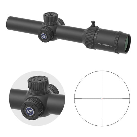 Vector Optics Forester 1-8x24 Fiber SFP kikkertsikte